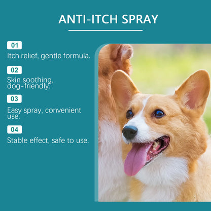 Pet Skin Care Spray - Gentle Ingredients, Relieves Pet Skin Discomfort, Topical Care Spray