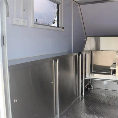 Customized Mobile Pet Bathing Grooming Salon Trailer Portable Dog Cat Care Center for Outdoor Commercial Service Use