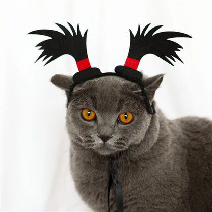 Pet Costume Funny Headwear for Cat Puppy Dog Halloween Photography Props Party Supplies Pet Accessories