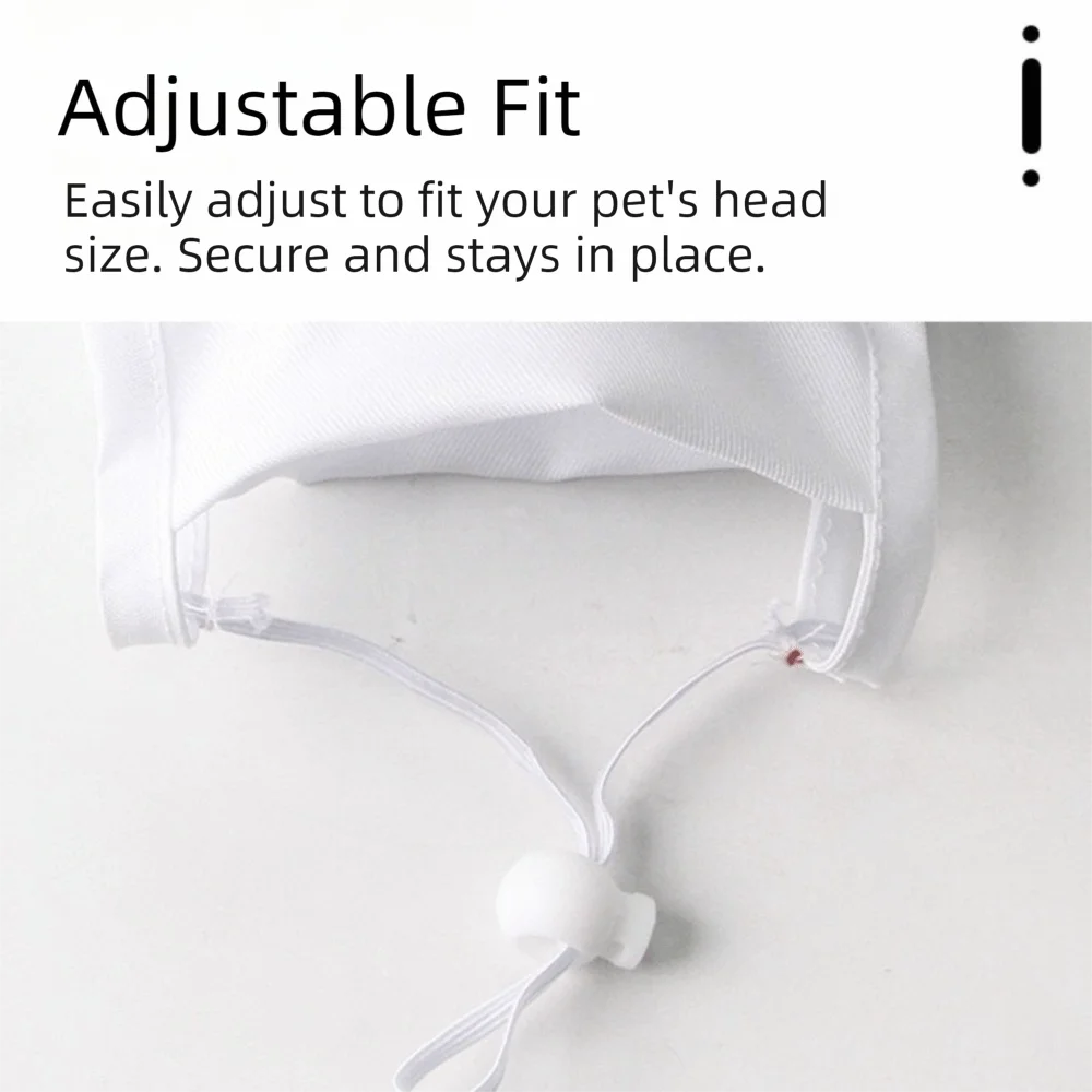 Creative Adjustable Pet Funny Chef Costume Comfortable Breathable Dog Cosplay Costumes Polyester Cat Party Dressed Up Halloween