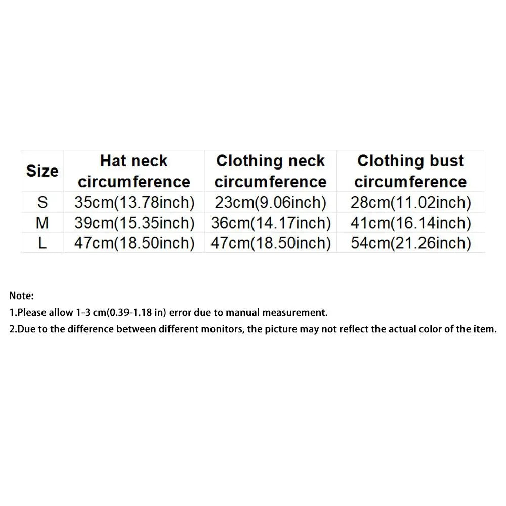 Creative Adjustable Pet Funny Chef Costume Comfortable Breathable Dog Cosplay Costumes Polyester Cat Party Dressed Up Halloween