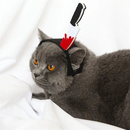 Pet Costume Funny Headwear for Cat Puppy Dog Halloween Photography Props Party Supplies Pet Accessories