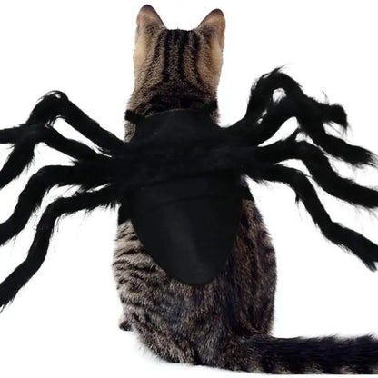 New【Pet Dog Cat Costume Halloween Spider Transformation Outfit Pet Costume Pet Cat Dog Funny Cosplay Dress Up Clothes Costume】
