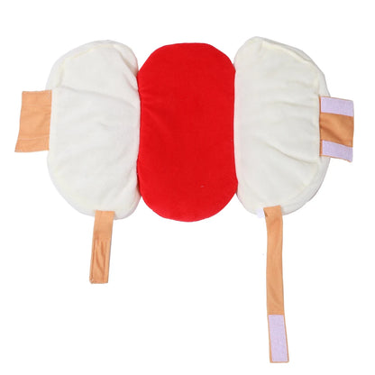 Funny Pet Hot Dog Costume Cute Puppy Clothes Cosplay Outfit for Birthday Party Halloween Christmas Photo Shoot Holiday Dress Up